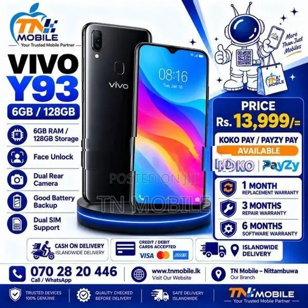 Vivo Y93 128GB (Used)