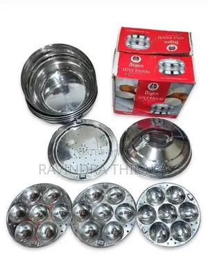 Ever Silver Idli Cooker Set