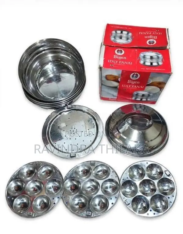 Ever Silver Idli Cooker Set