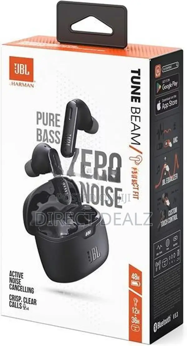 JBL Tune Beam True Wireless Noise Cancelling Earbuds