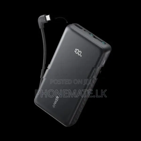 Anker Zolo Power Bank (20K, 22.5W, Built-In USB-C Cable)