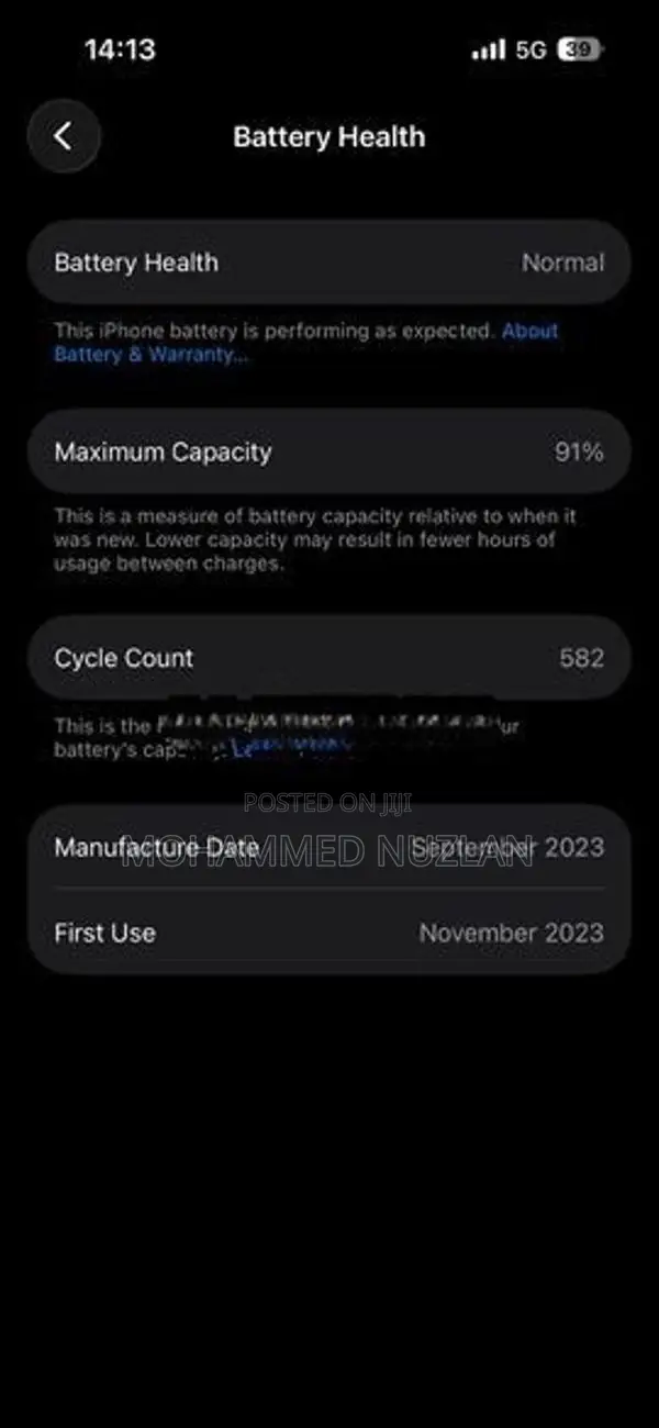 Apple iPhone 15 Pro (Used)