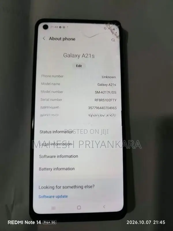 Samsung Galaxy A21s (Used)