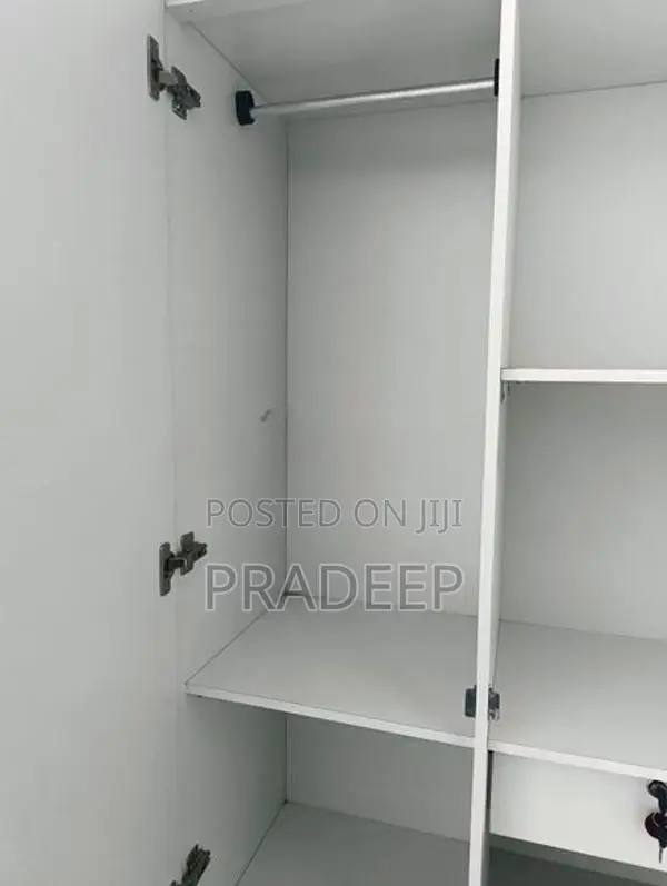 Melamine 2-Door Cupboard Custom Design Finish Delivery