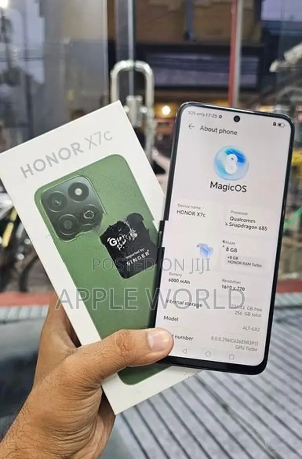 Honor X7c 8GB 256GB (Used)