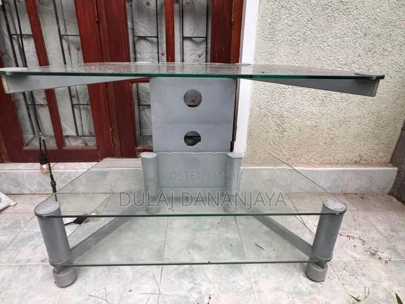 Glass TV Stand