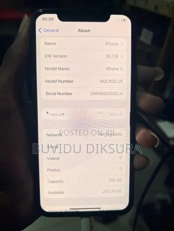 Apple iPhone X (Used)