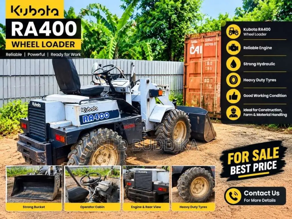 Kubota RA 400 2016 Heavy-Duty (Used)