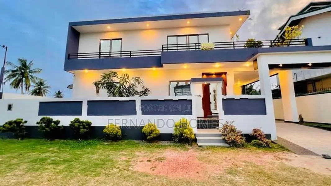Elegant Box Modern 5 Bed Rooms Luxury Stylish House For Sale Negombo