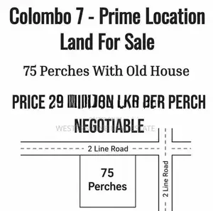 Land with old House For Sale in Colombo 7