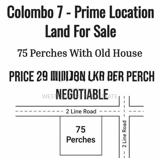 Land with old House For Sale in Colombo 7