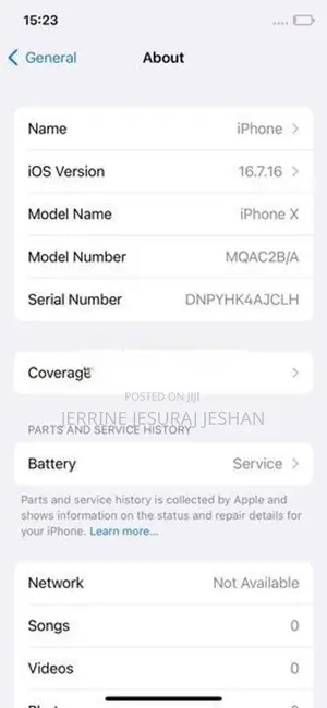 Apple iPhone X (Used)