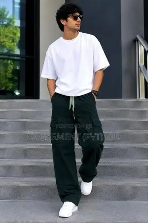 Linen Cargo Pant