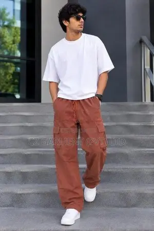 Linen Cargo Pant