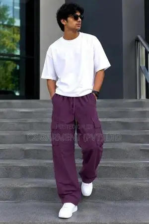 Linen Cargo Pant