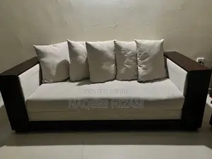 Modern Fabric Wood Sofa Set Full