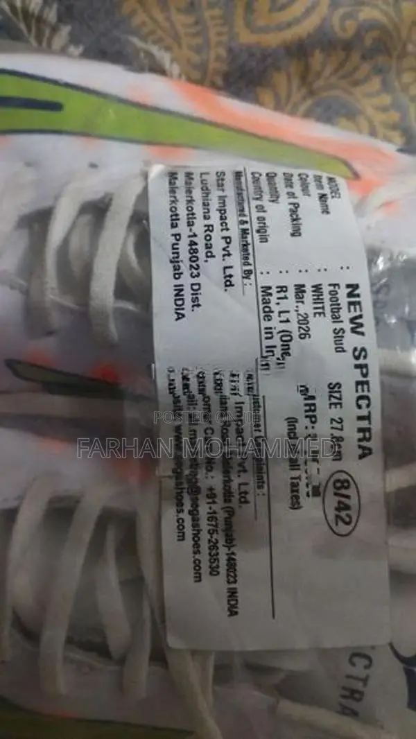 Sega Spectra Shoe Brand New