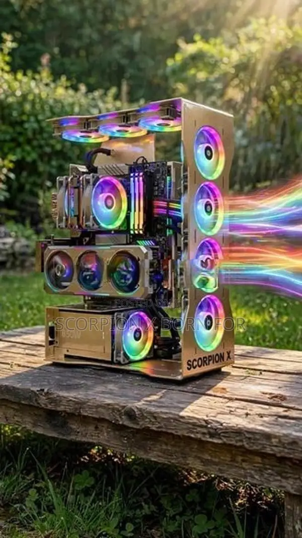 Open Frame Gaming PC Case (Scorpion X)