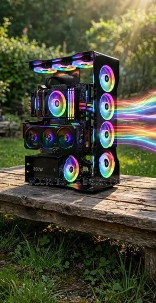 Open Frame Gaming PC Case (Scorpion X)