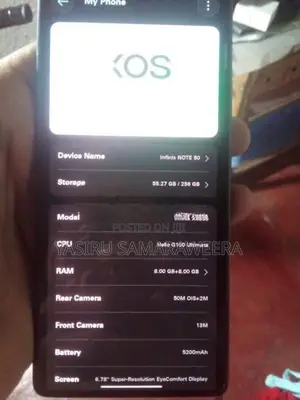 Infinix Note 50 2026 (Used)