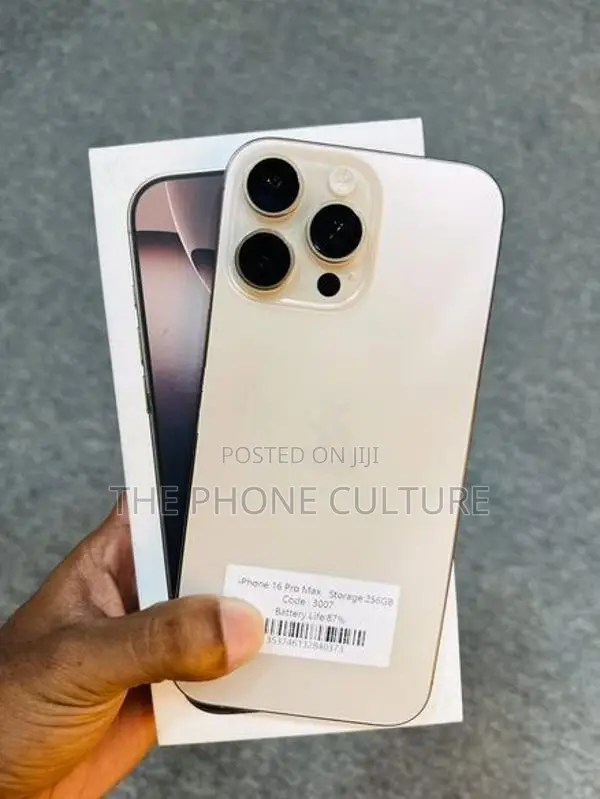 Apple iPhone 16 Pro Max 256GB (Used)