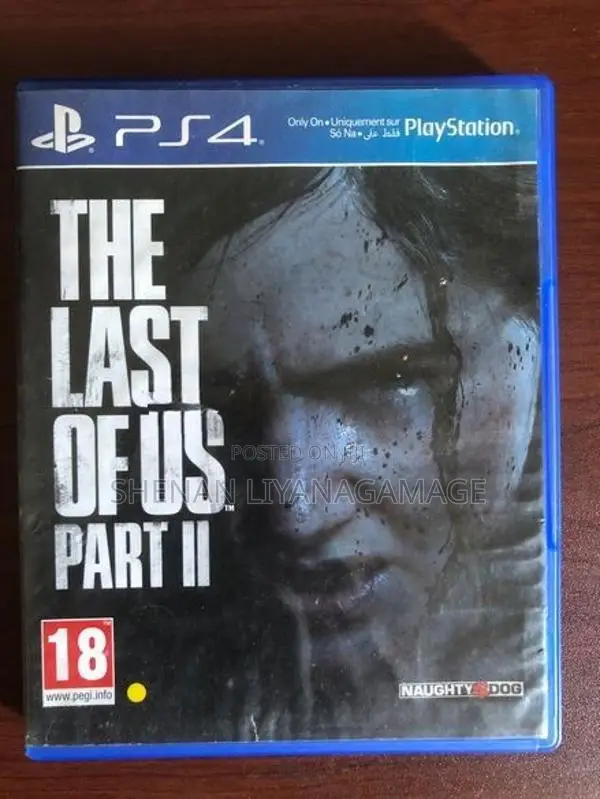 Sony Last Of Us Part 2 ps4