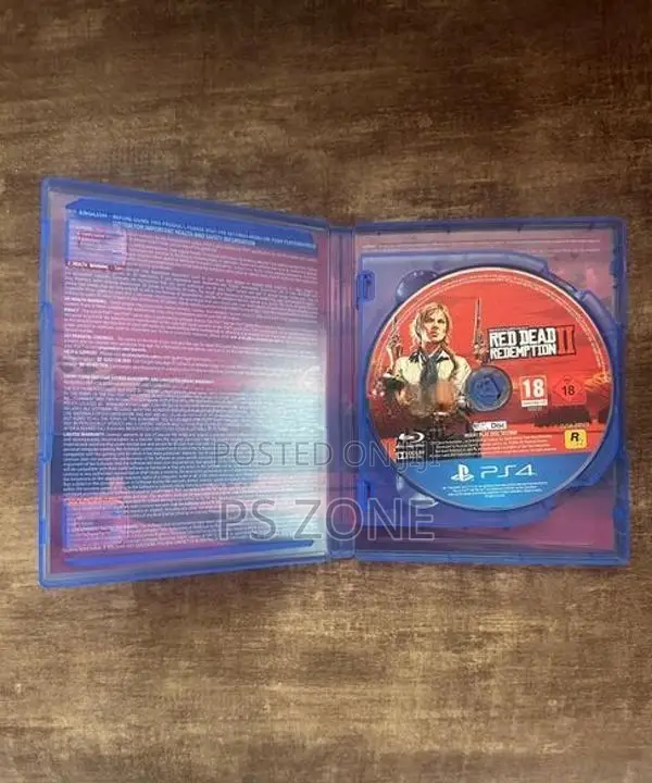 Sony Ps4 Red Dead Redemption 2