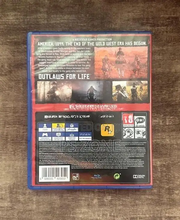 Sony Ps4 Red Dead Redemption 2