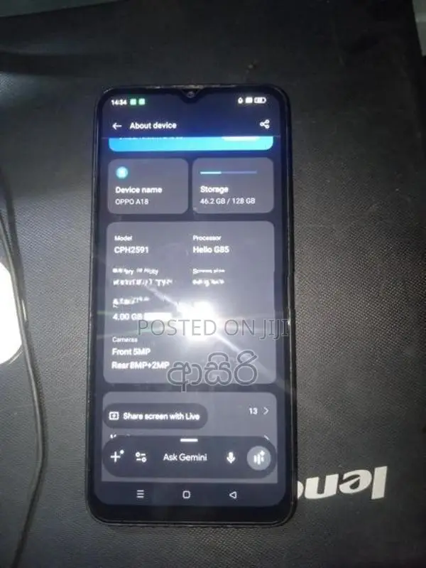 Oppo A17 a18 (Used)