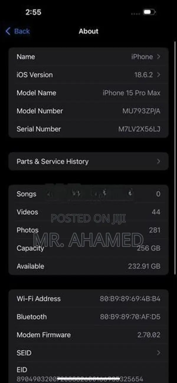 Apple iPhone 15 Pro Max GB (Used)