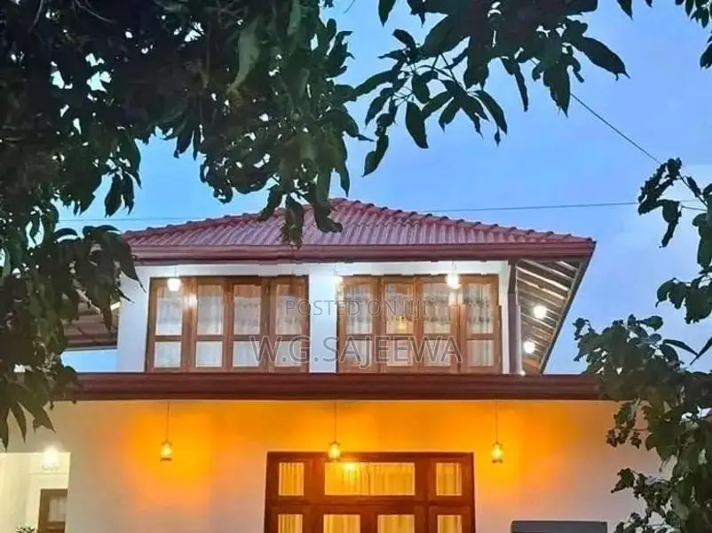 Fully Furnished Solar powered 2 Storey house rent in Ja Ela