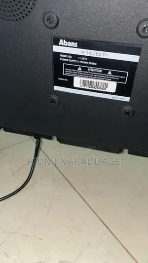 Abans 19” HD LED TV