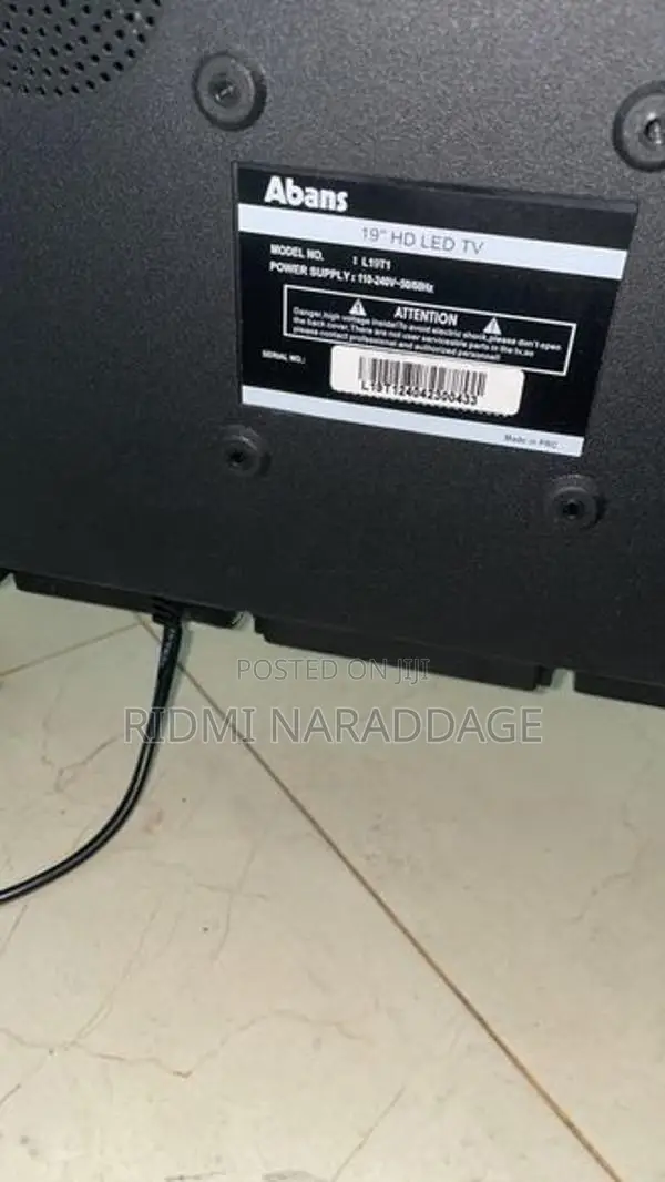 Abans 19” HD LED TV