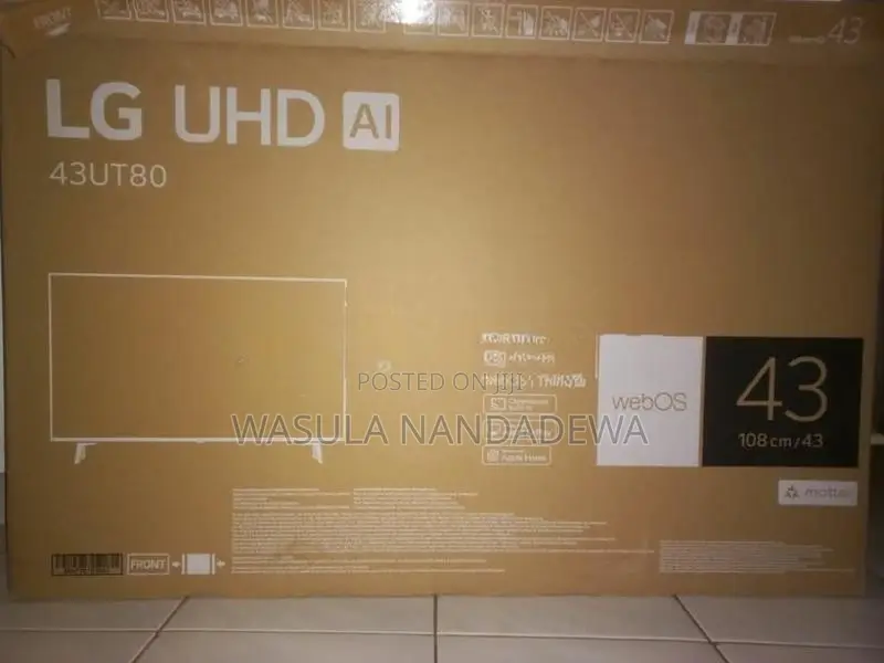 LG 43 4K TV