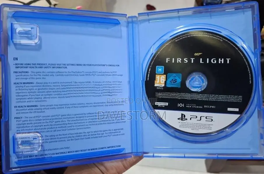 Sony 007 First Light PS5