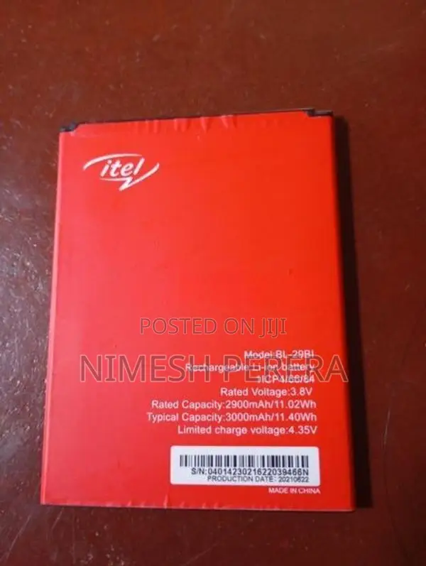 Itel Battery 3000mAh