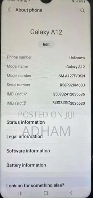 Samsung Galaxy A12 (Used)