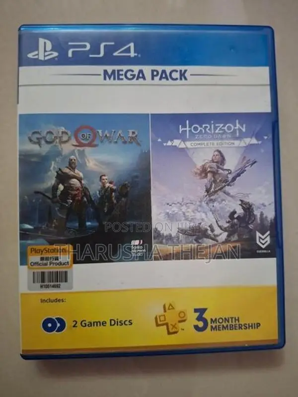 PS4 Games God of War 4