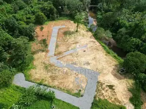 Valuable land plots facing the Mawak Oya river from Hadapangoda Town