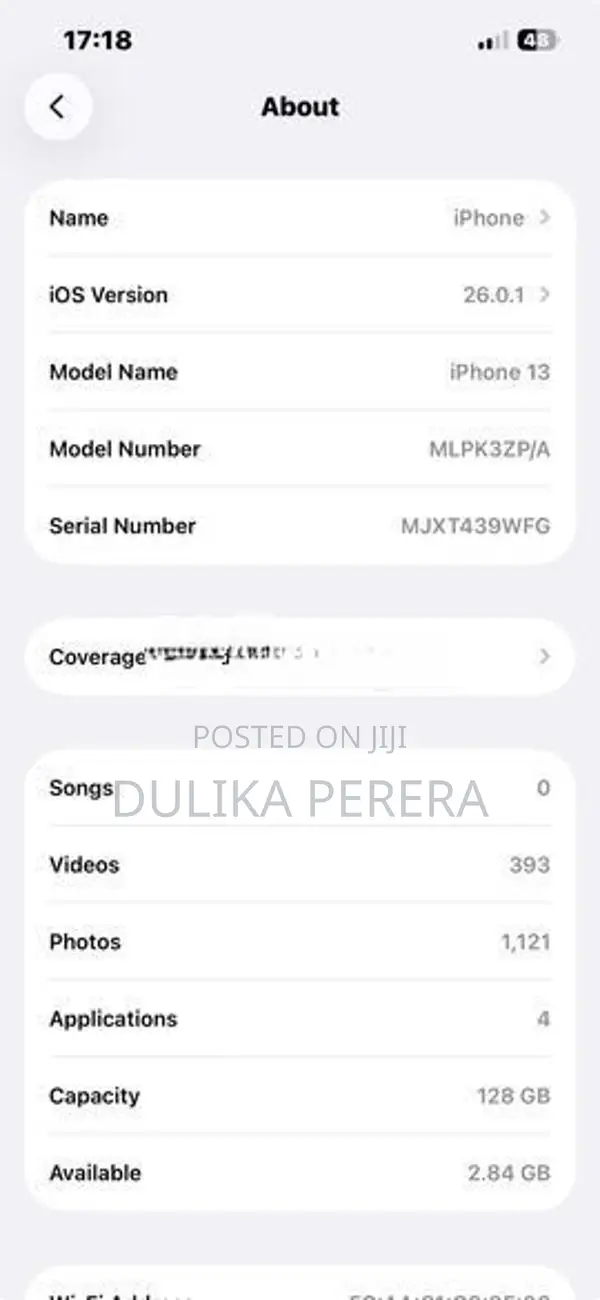 Apple iPhone 13 (Used)