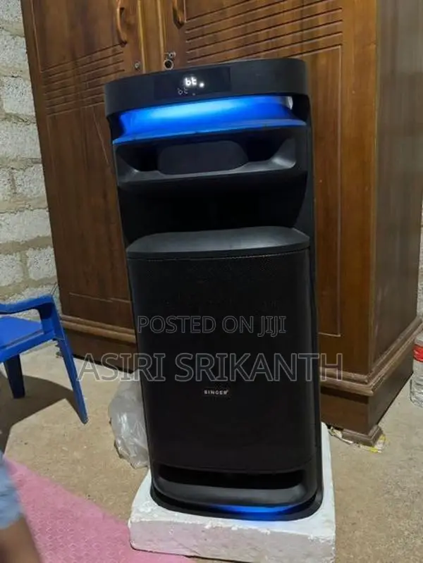 Singer Bluetooth Speaker With Wheels Sin-BTS-D1228A