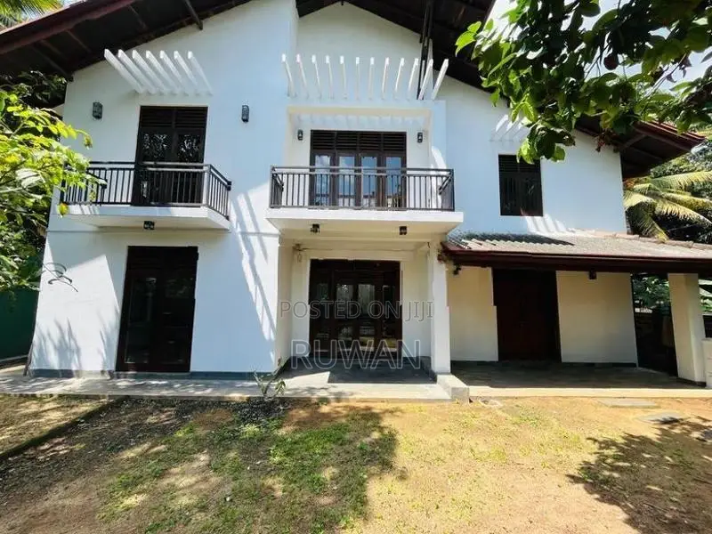 Modern Semi Furnished 4-Bedroom House For Rent In Kaduwela Bomiriya