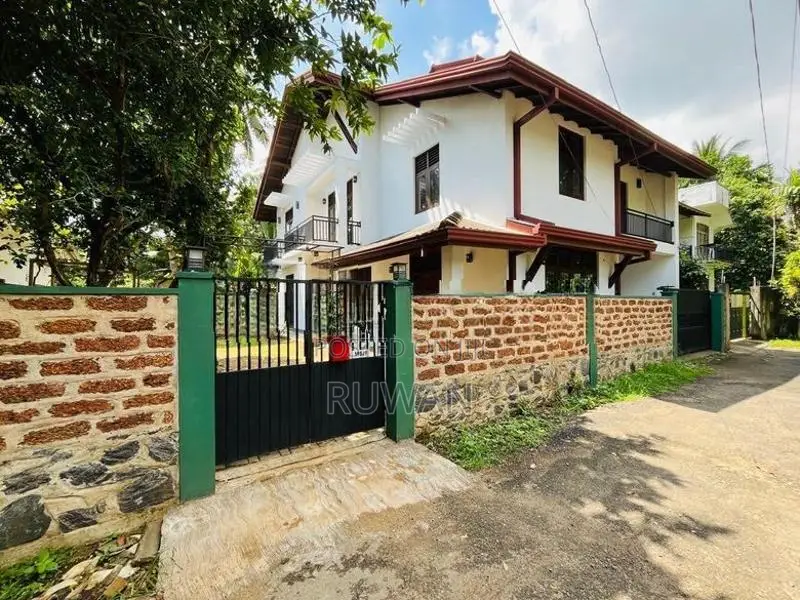 Modern Semi Furnished 4-Bedroom House For Rent In Kaduwela Bomiriya