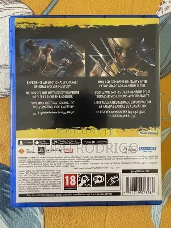 Sony Marvel's Wolverine – PS5 Game