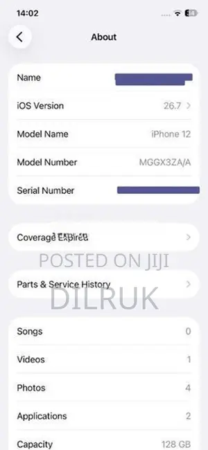 Apple iPhone 12 128GB Blue (Used)
