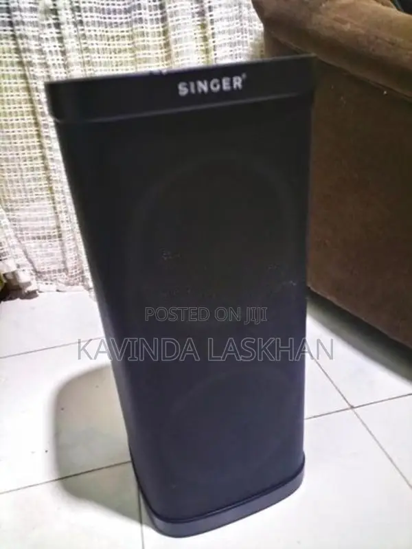 Singer Portable Party Speaker (with Mic)