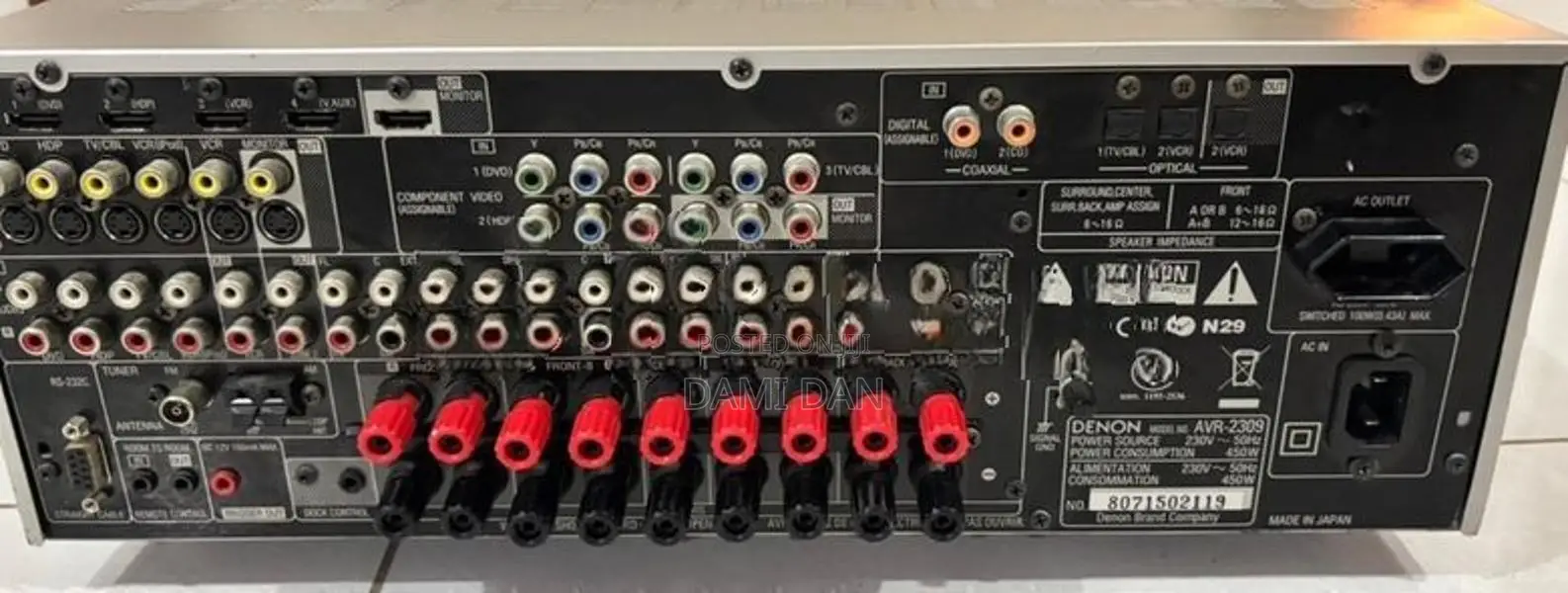 DENON HDMI Japan Amplifier