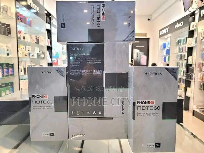 Infinix Note 60 256GB Black (Brand New)