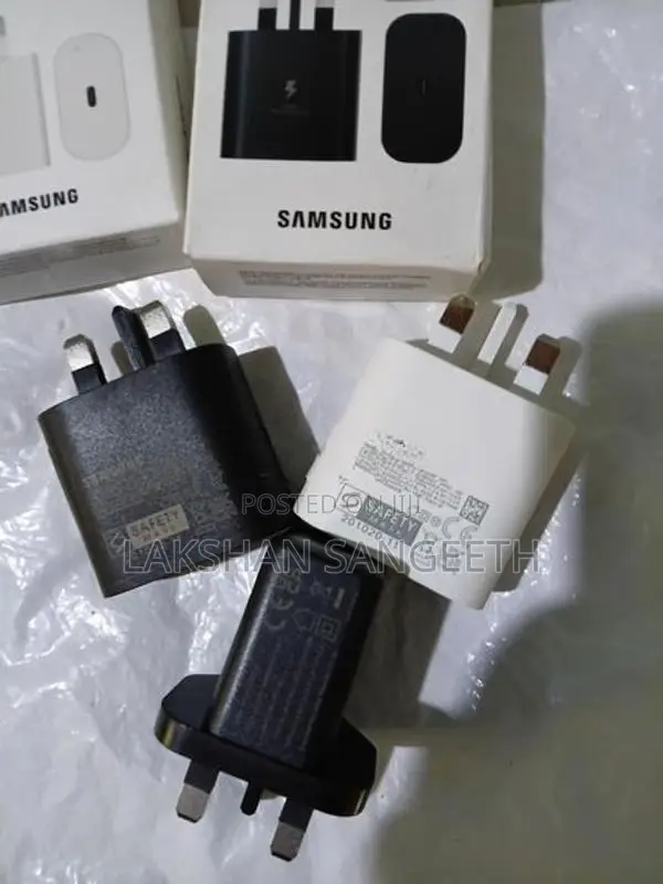 Samsung 25w Adapter 2k. 20w 1k තුනම