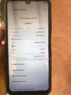 Samsung Galaxy M14 (Used)